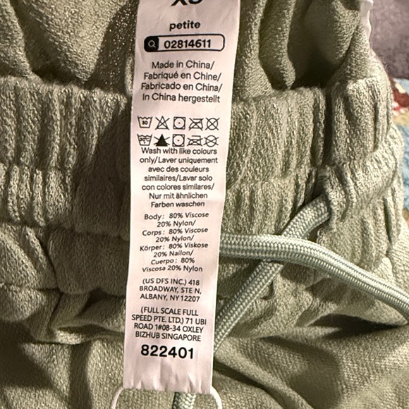 Halara High Waisted Drawstring Pocket Wide Leg Casual Linen-Feel Pants - Picture 10 of 10